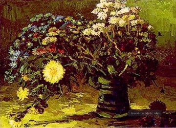  blumen - Vase mit Gänseblümchen Vincent van Gogh impressionistische Blumen
